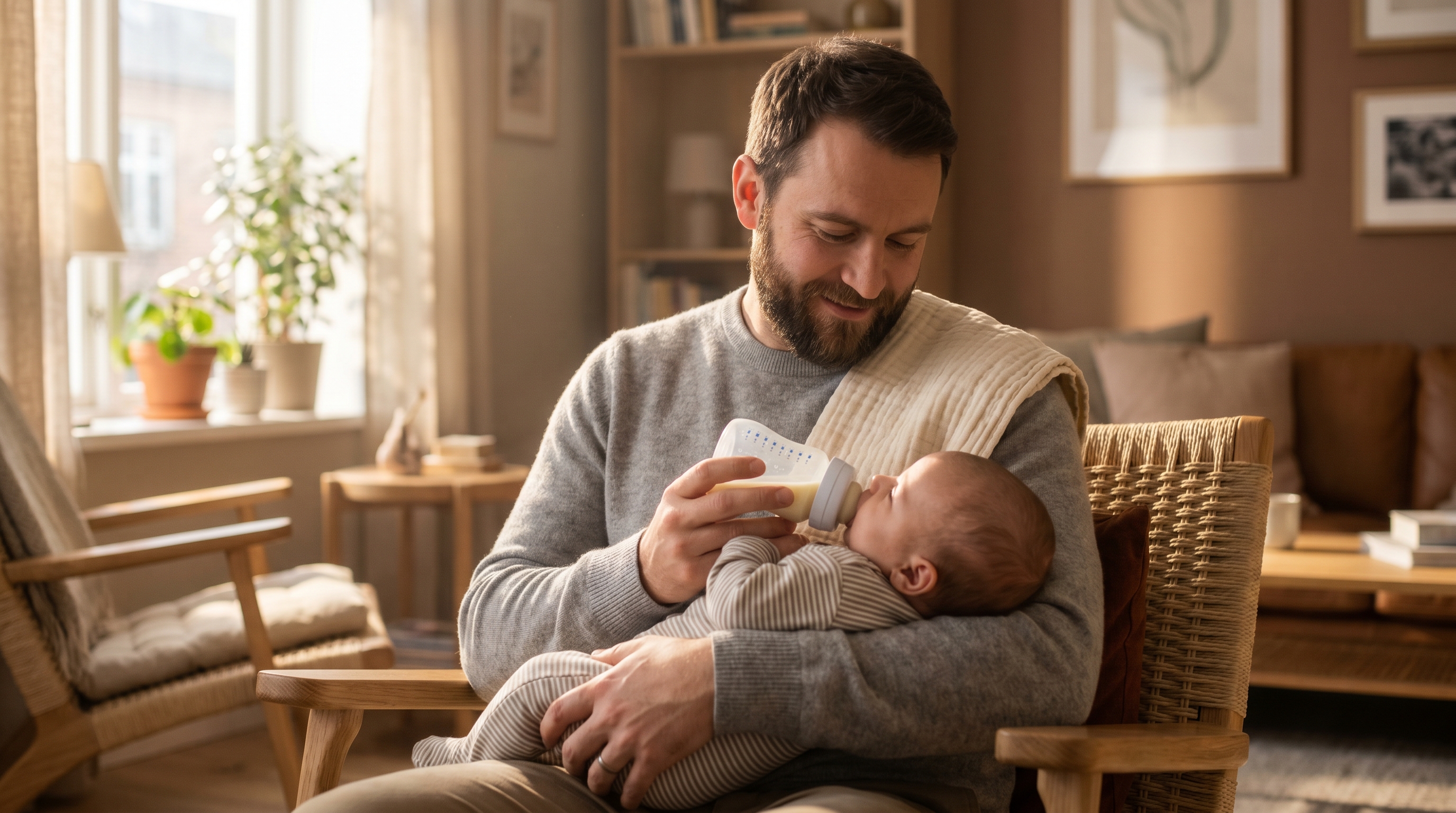 Bottle Feeding Guide for Dads